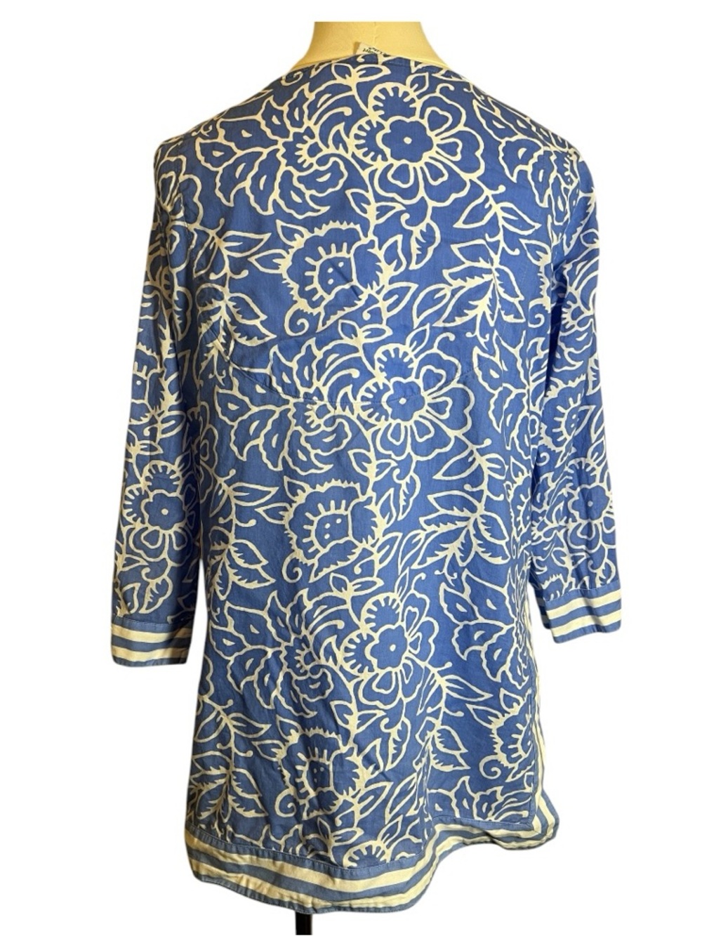 Gretchen Scott Designs Tunic in Cornflower Blue Size Small - Picture 3 of 5